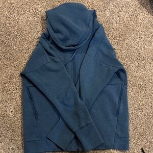 Women’s Adidas Blue Hoodie Sweater